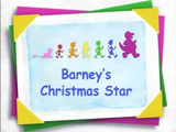 Barney's Christmas Star