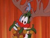 Plucky as Rudolph