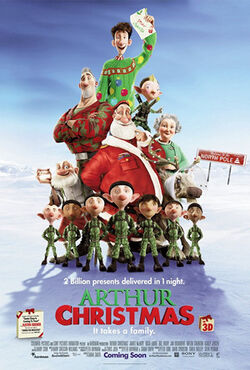 Arthur Christmas Poster