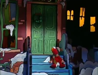 Elmo waits for number 6 to show up.
