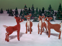 Now fully grown, Rudolph returns to Christmas Town.