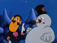 Frosty-the-snowman-and-hinkle.jpg (101 KB) Hinkle demands Frosty give him the hat.