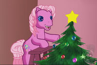 Pinkie Pie as she appeared in "A Very Minty Christmas."