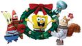 Its a SpongeBob Christmas promotional picture