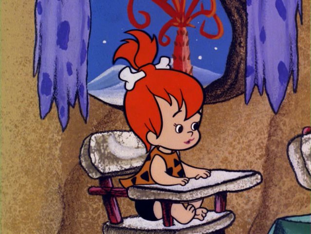 Pebbles 2024 flintstone cartoon