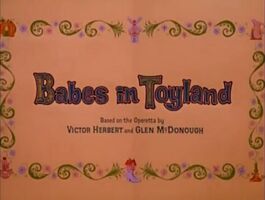 Babes in Toyland the 1961 Disney musical