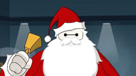 Baymax as Santa