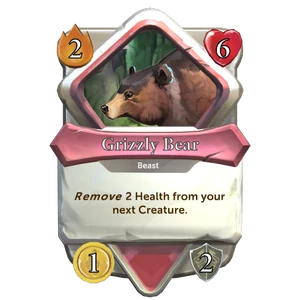 Neutral Grizzly Bear