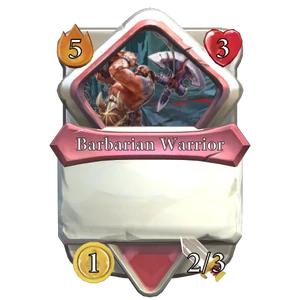 Neutral Barbarian Warrior