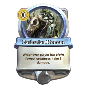 Neutral Barbarian Honour Default