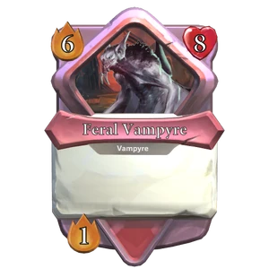 Vanescula Feral Vampyre