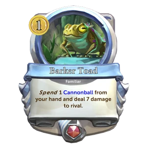 Neutral Barker Toad