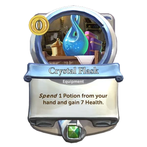 Neutral Crystal Flask