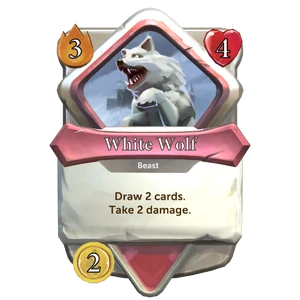 Neutral White Wolf