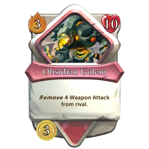 Neutral Obsidian Golem