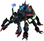 An Exiled Kalphite Paragon, as they appear in RuneScape 3 and DarkScape.