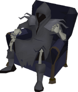 The Grim Reaper, as he appear in Old School RuneScape.