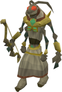 A Scabarite Assassin, as they appear in RuneScape 3 and DarkScape.