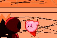 Kirby fighting