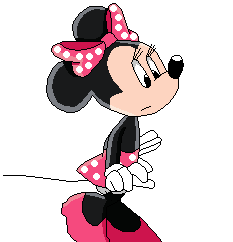 minnie mouse sad