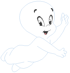 Как нарисовать каспера