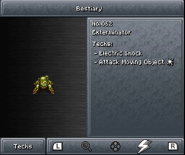 Pestaña de técnicas