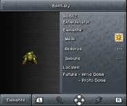 Pestaña de elementos