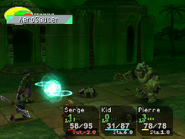 Aero Saucer being used on Ketchop