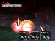 Kid uses Magma Bomb on Acacia PVTs
