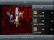 Spin Strike as seen in the Dojo.