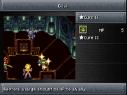 Cure II as seen in the Dojo used by Frog.