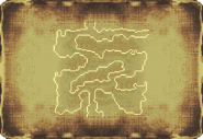 Minimap of Guardia Forest's main section as seen in the DS release.