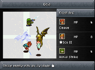 Frost Arc as seen in the Dojo.