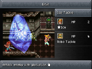 Ice Tackle as seen in the Dojo.