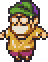 Toriyama's sprite in Chrono Trigger.