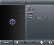 "Techs" tab