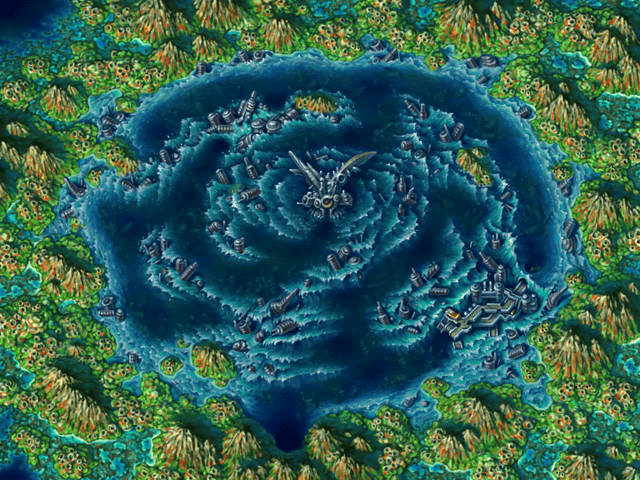 Chrono Cross - World Maps