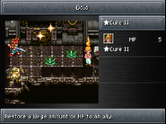 Cure II as seen in the Dojo used by Marle.