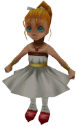 Marle as a Ghost Child at Opassa Beach