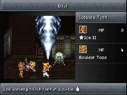 Iceberg Toss as seen in the Dojo.
