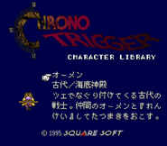 Monk's entry in the Character Library.