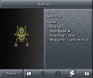 "Techs" tab