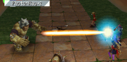 Pierre uses Photon Ray on Ketchop