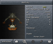 Lower Body's "Attributes" tab
