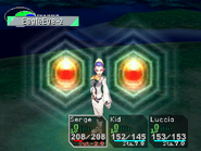 EagleEye being used on Luccia
