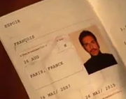 One of Chuck's false passports