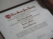 Chuck diploma