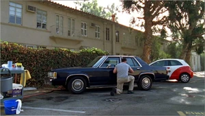  cleans his first Crown Victoria during "" 