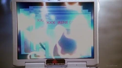 The Irene Demova Virus destroying a laptop