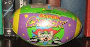 Football made to promote Super Chuck Summer